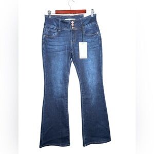 Telepatía mid rise bootcut Women's Blue Jeans 9